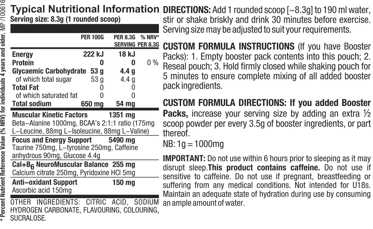 My Preworkout